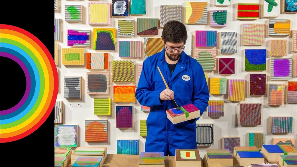 American Artist Justin Armstrong on Vinyl, Vision, and Visually Explosive&nbsp;Art